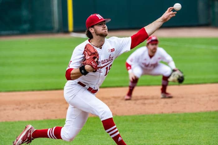 39-Kyle Perry Nebraska Baseball vs Penn State G3 2023